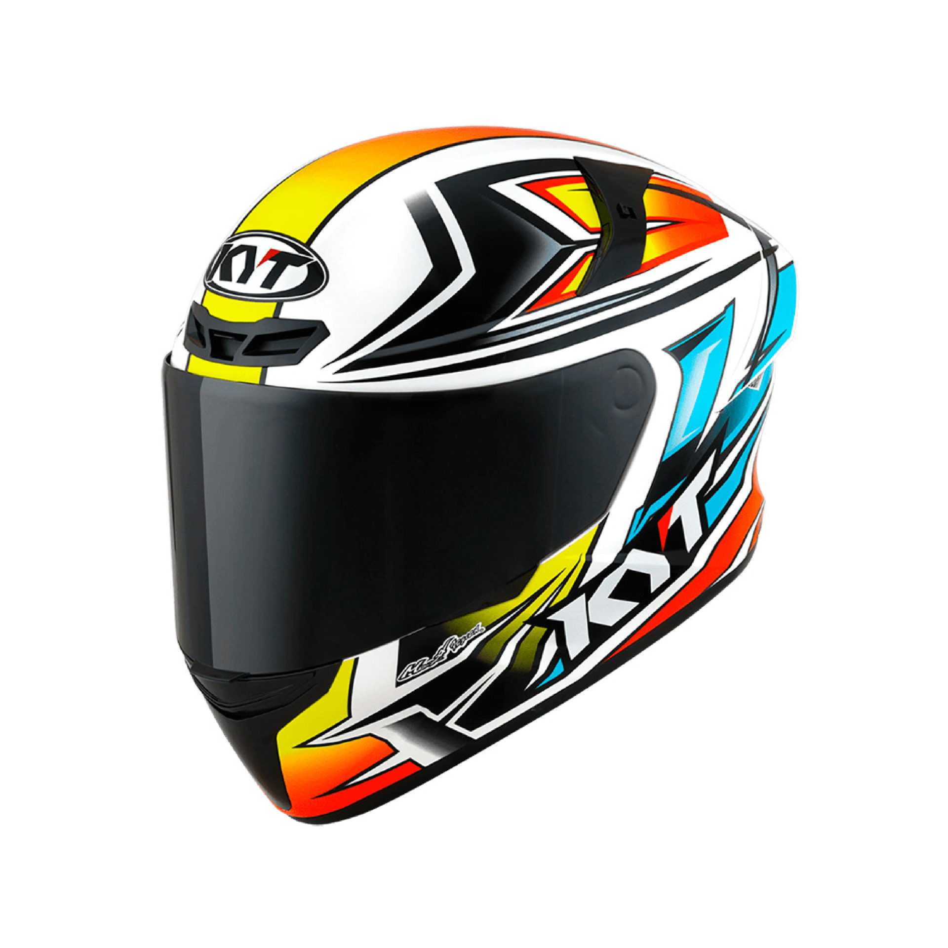 KYT TT Course Tourist Casco (Grey/Black/Red,XL (61/62