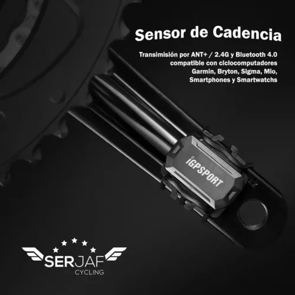 Combo Sensores Cadencia Más Velocidad Igpsport Garmin Wahoo - Mercleta