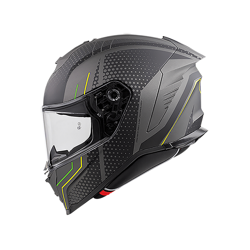 Premier Hyper BP6 BM Motorradhelm Unisex – Mit Waschbarem Innenfutter, Pinlock-Visier & 5 Jahre Garantie